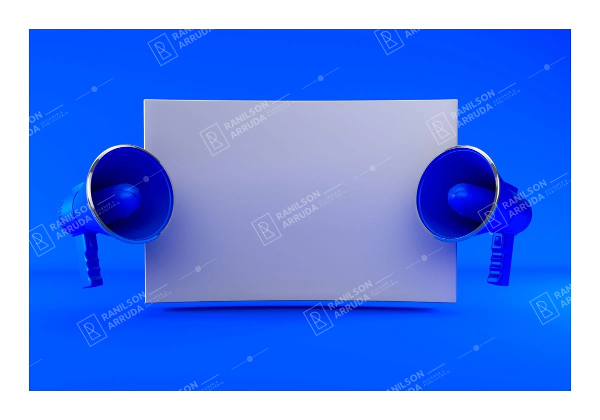 background megaphone