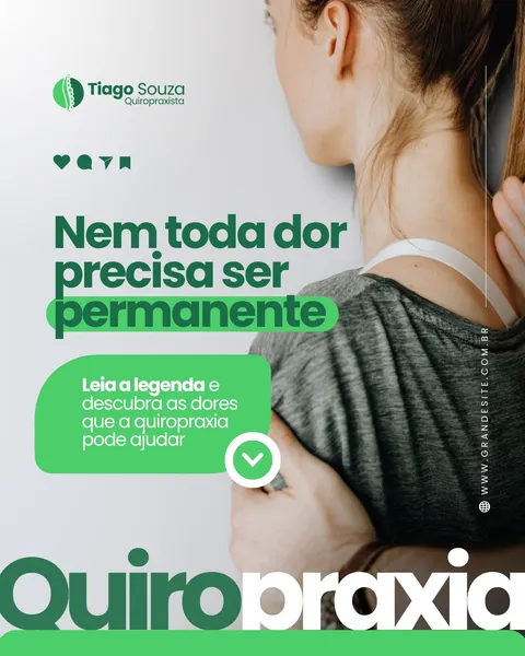 Como A Quiropraxia Pode Ajudar Profissional Quiropraxista Moderno Verde E Branco Post Para Instagram
